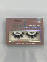 Cherry Blossom 100% Real Mink 3D Light / Comfortable / Reusable Lashes #72616 - £2.94 GBP