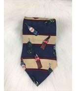 Coca Cola  Men&#39;s necktie All Silk Made in USA - $22.10 CAD