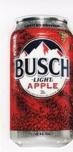 Busch Light Apple can vinyl decal window laptop hardhat up to 14&quot;  FREE ... - £2.73 GBP+