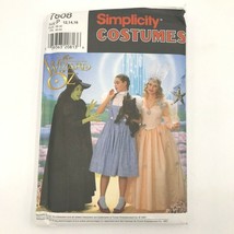 Wizard of Oz Women size 12-16 Adult Costume Sewing Pattern Simplicity 7808 PT2 - £9.05 GBP