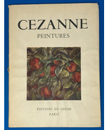 Paul Cezanne Peintures Editions du Chene Paris, 1950 INCOMPLETE Art Port... - $40.50