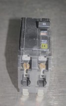 Square D Circuit Breaker 60 A 2 Pole 120/240 VAC - £62.24 GBP