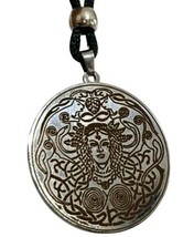 Freyja Pendant Goddess Necklace Fertility Norse Pagan Viking Steel Jewellery  - £6.90 GBP