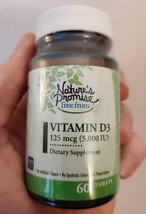 Nature&#39;s Promise Free From Vitamin D3 60 Tablets EXP 09/2024 NEW Free Shipping - £10.42 GBP