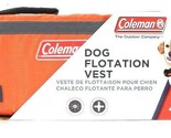 1 Count Coleman Up To 85 Lbs Dog Flotation Vest High Visibility Durable ... - $47.99
