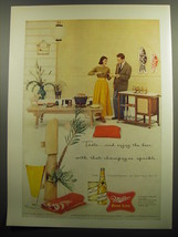 1958 Miller High Life Beer Advertisement - Taste.. and enjoy the beer - £14.54 GBP