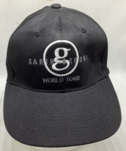 Garth Brooks World Tour Snapback Trucker Black Cap Hat Country Music Con... - $160.11 MXN