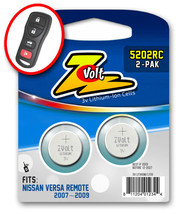 Keyless Remote Batteries (2) For 2007-2009 Nissan Versa - Free S/H 07-08-09, - £3.92 GBP
