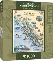 MasterPieces Xplorer Maps 1000 Puzzles Collection - Grand Canyon Map 100... - $29.65