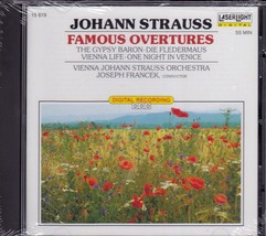Johann Strauss Famous Overtures Sealed CD - Joseph Francek - £9.76 GBP