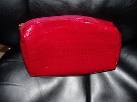 Estee Lauder Red Cosmetic/Make Up Bag New Last One - $12.58