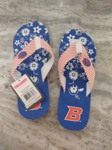 Boise State College Womens Size 9/10 Large Flip Flops-Brand New-SHIPS N ... - £38.75 GBP