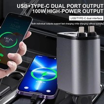 Digital Display Charging USB Adapter Cigarette Lighter One To Four - $40.99