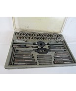 Vintage Sears Craftsman Tap &amp; Hex Die 35 Piece Set Made In USA - $1,233.16 MXN
