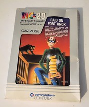 Vic 20 &quot;Raid on Fort Knox&quot; Game Cartridge by Commodore - Cartridge Sealed. 1981 - £17.19 GBP