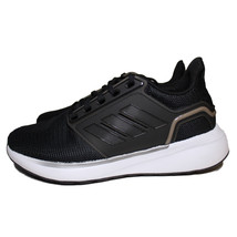 adidas Ladies&#39; Size 6, Cloudfoam Lace-up Running Shoes, Black,  Customer... - $24.99