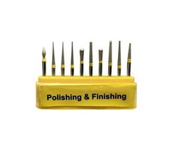 Dental Polishing and Finishing burs (10pc/1pk) BEST QUALITY FREE SHIPPING - $29.69