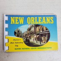 Vintage Postcard New Orleans Eleven Natural Color Reproductions Mini - £10.07 GBP