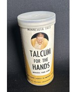 Vintage Minnesota Fats Billiards Pool Talcum For Hands Powder Tin Minima... - £25.82 GBP