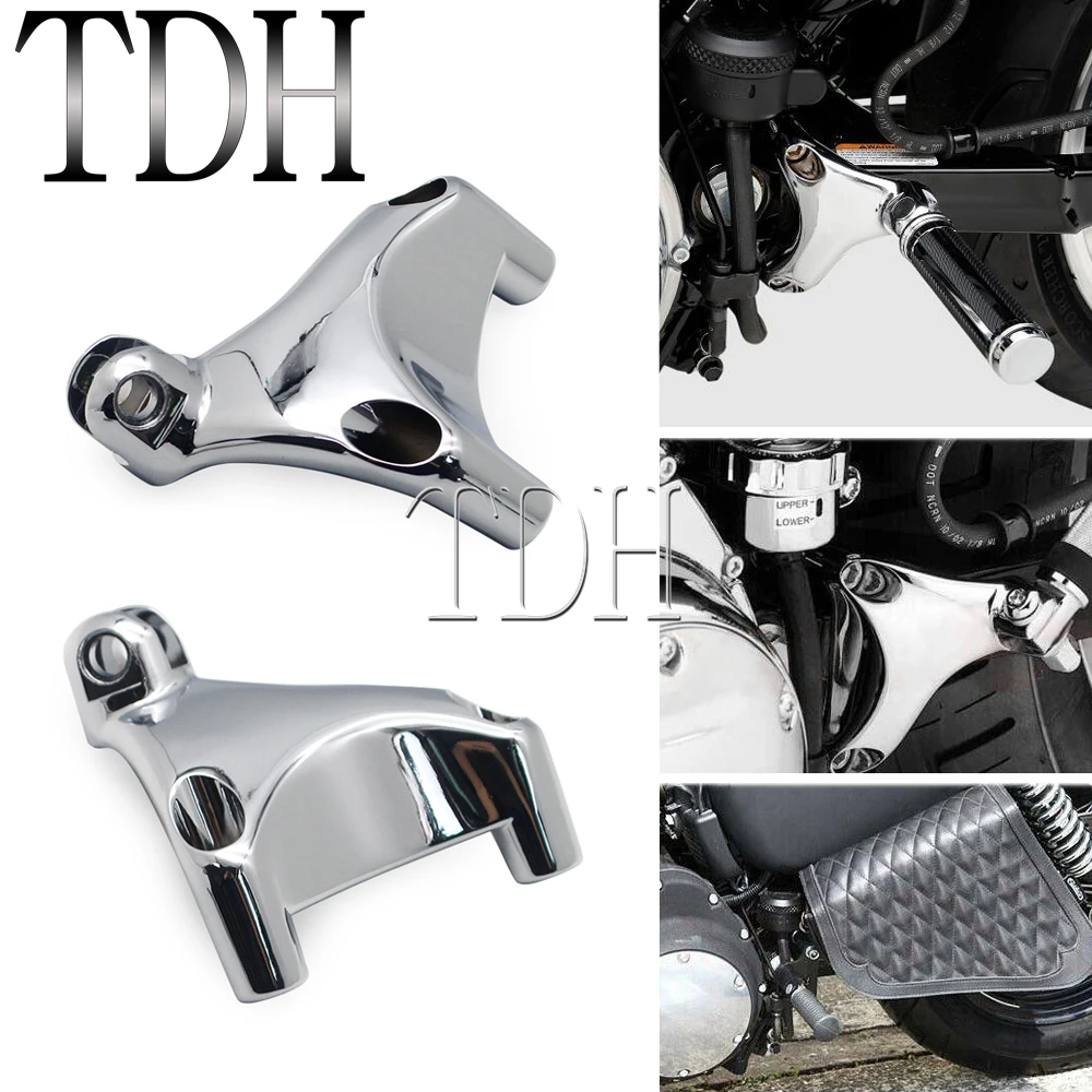 For Harley Sportster XL883 XL1200 XL Custom CNC Motorcycle Foot Peg Pedal - $64.65+