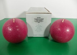 Partylite Ball Candles Christmas Cinnamon And Bayberry Q32199 Unused Set Of 2 - $21.73
