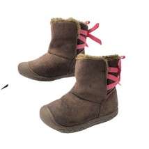 Carter&#39;s Child of Mine Winter Boots Girls Ribbon Girls Size 5 - £12.07 GBP