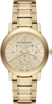 Burberry BU9753 The City Gold Tone Chronograph 38mm - £409.37 GBP