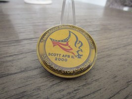 USAF Scott AFB 53rd Air Force Birthday September 2000 Challenge Coin #729U - $12.86