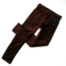 NWT Citizens Of Humanity Harlow Ankle in Dark Umber Stretch Velvet Slim Pants 26 - £48.50 GBP