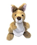 Ganz Webkinz Brown Kangaroo Plush Stuffed Animal NO CODE - $11.95