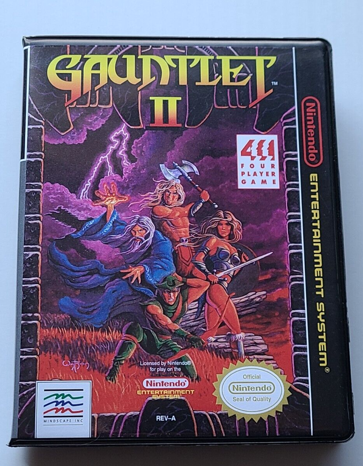 Primary image for Gauntlet II 2 CASE ONLY Nintendo NES Box BEST QUALITY AVAILABLE