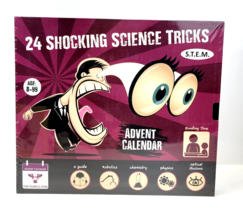 Advent Calendar Shocking Science Tricks Purple Cow  24 Science Tricks STEM New - £40.89 GBP