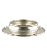 TUTTLE STERLING SILVER BOWL &amp; UNDERPLATE - $6,915.07 MXN