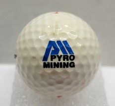 Pyro Mining Logo Golf Ball 384 Pinnacle 1 - £10.30 GBP