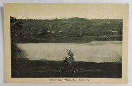PA East Brady Bird&#39;s Eye View of Town Pennsylvania Postcard S17 - £13.40 GBP
