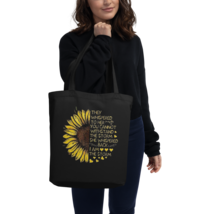 Canvas Shopping Tote Bag - Printed Words  (IAM THE STORM ) - £12.58 GBP