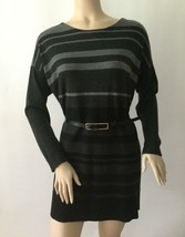 EILEEN FISHER 100% Merino Wool Striped Tunic/ Dress Knit/Sweater (Size M) - £40.02 GBP