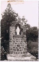 Postcard RPPC Outdoor Shrine Augustinian Fathers Marylake King Ontario - $7.91