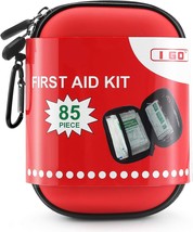 I Go 85-Piece Hard Shell Compact First Aid Kit, Minimal Personal Emergency - $44.98