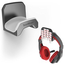 Gaming Headset Hanger  Includes Removable Adhesive Strips For Easy, Dama... - £20.39 GBP