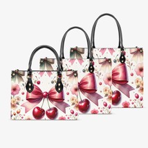 Women&#39;s Tote Bag - Ribbons and Cherries - Cherry Delight - £47.31 GBP+