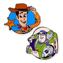 Toy Story 4 Disney Pins: Woody and Buzz Lightyear - £31.82 GBP