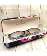 Vera Bradley Black Eyeglasses FRAMES w/Case - Butterfly Flutter Brynn 51... - $45.63