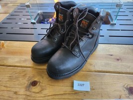 Timberland PRO 6" Pit Boss Steel Toe Work/Safety Black Boots Men's 11 $160 - $88.11