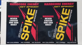 Spike Shooter Energy Drink Get Spiked Pre Production POS Advertising - £15.12 GBP