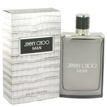 Jimmy Choo Man Cologne By Eau De Toilette Spray 3.3 oz - £43.52 GBP