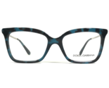 Dolce and Gabbana Eyeglasses Frames DG3261 2887 Blue Tortoise Silver 53-... - $93.42