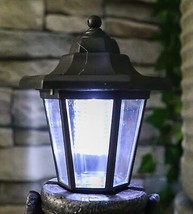 PACK OF 2 Plastic Solar LED Lantern Replacement For Ebros Garden Light Statues - £17.57 GBP