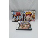 Lot Of (3) Nintendo DS Video Games Petz Nursery I Spy Castle Cloudy With... - $32.07