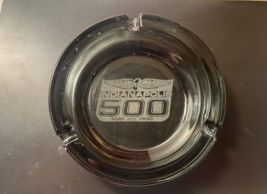 1986 Indianapolis Indy 500 smoked glass ashtray - $14.39